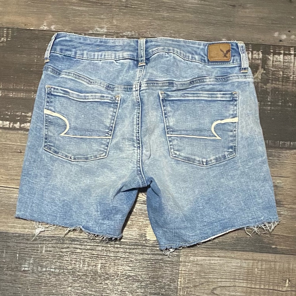 American eagle midi shorts